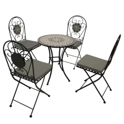 Gartenmöbelset mit Tisch Erlin