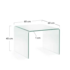 Glastisch Ginnos