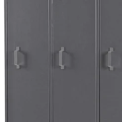 Grauer Spindschrank Leonora