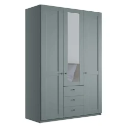 Graugrüner Kleiderschrank Forjan