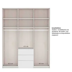 Graugrüner Kleiderschrank Forjan
