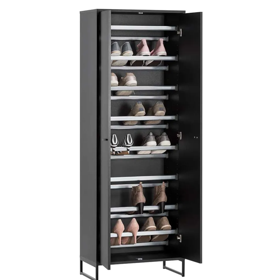 Großer Garderoben Schuhschrank Curtus