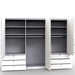 Großer Schlafzimmerkleiderschrank Lolyana