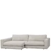Hellgraue Sofa Ecke Stokes