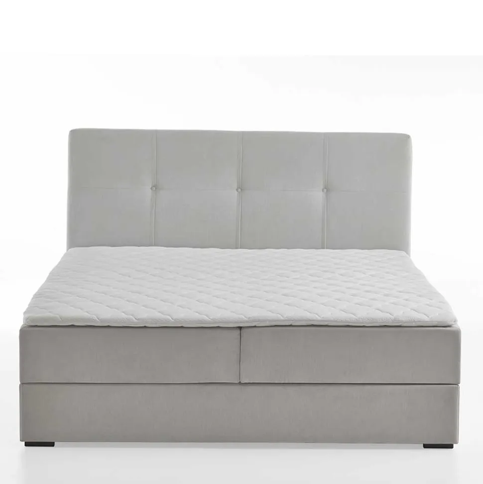 Hellgraues Boxbett Angelo