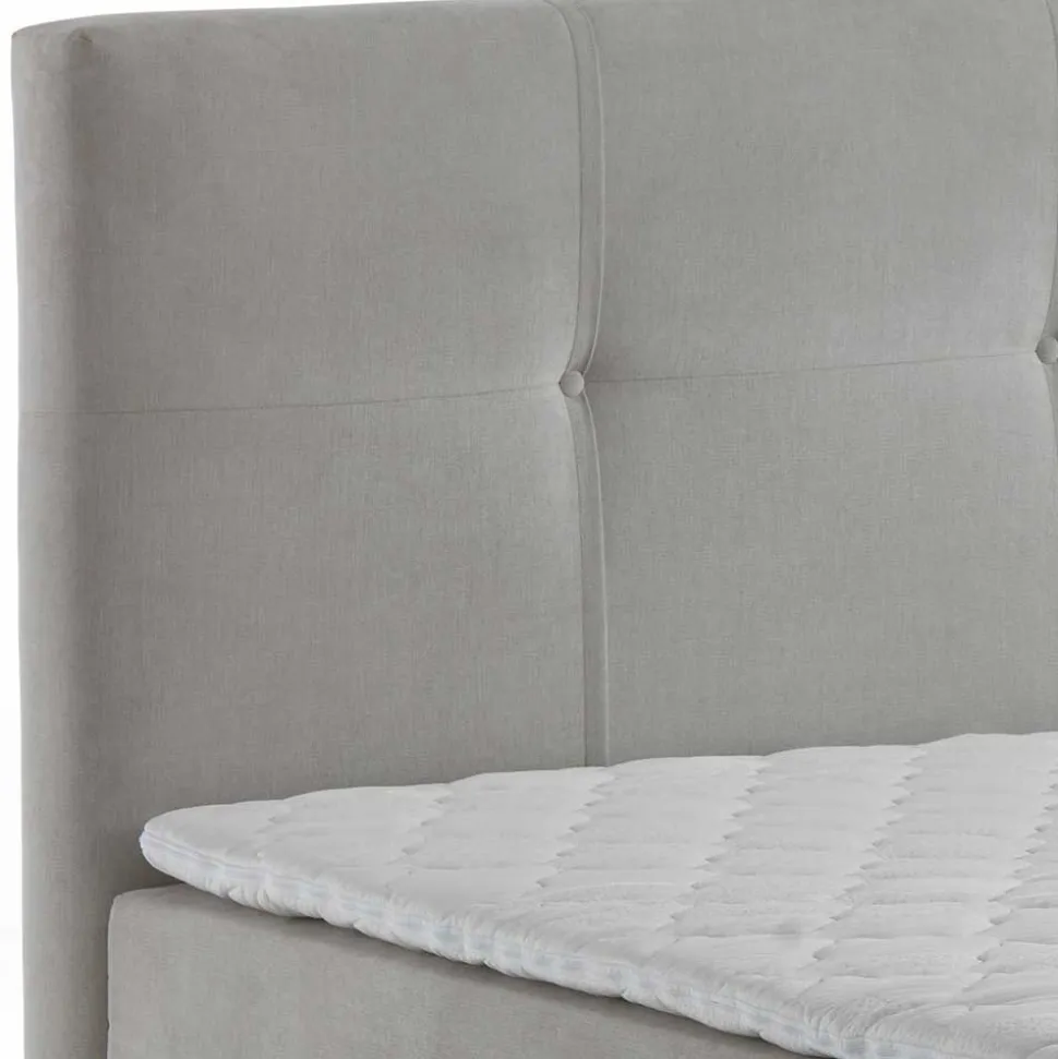 Hellgraues Boxbett Angelo