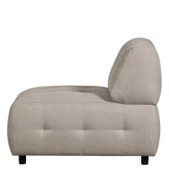 Hellgraues Flachgewebe Sofa Element Cracks