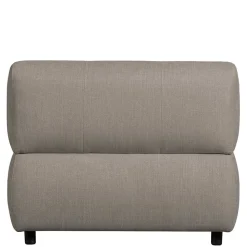 Hellgraues Flachgewebe Sofa Element Cracks