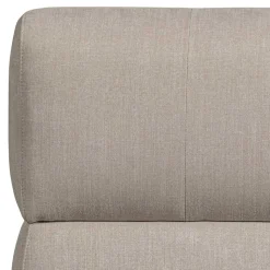 Hellgraues Flachgewebe Sofa Element Cracks