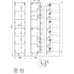 Hochschrank Ronny