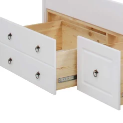 Holz Doppelbett Sadanos