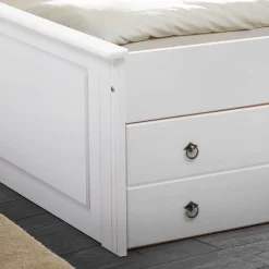 Holz Doppelbett Sadanos