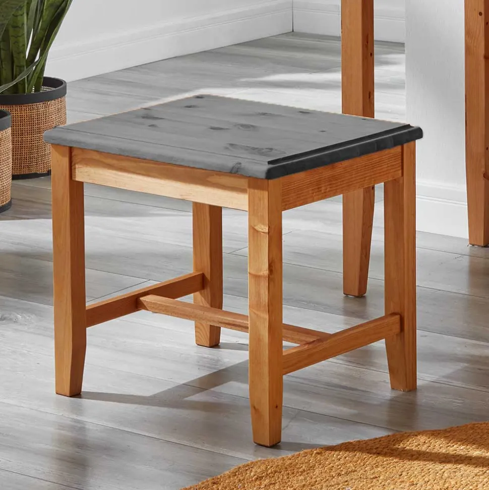 Holz Sitzhocker Viaduca