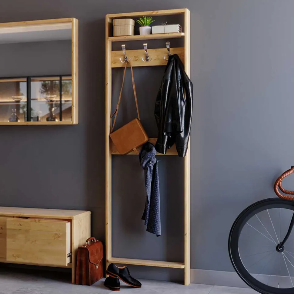 Holzgarderobe Lemcon