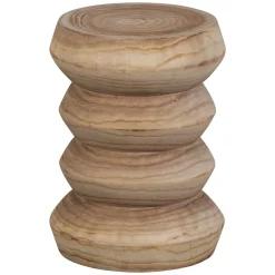 Holzhocker rustikal Shoko