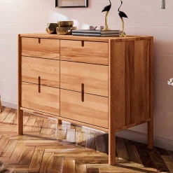 Holzkommode mit Schubladen Artjes