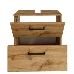 Holzoptik Badmöbel Longos