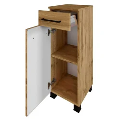 Holzoptik Badmöbel Longos