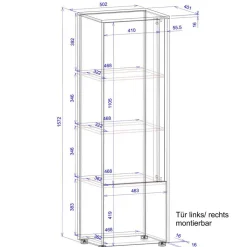 Home Office Aktenschrank Uzniana