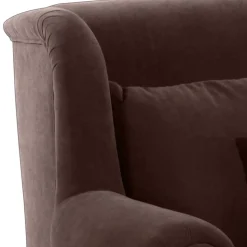 Kaminsessel braun Pandau