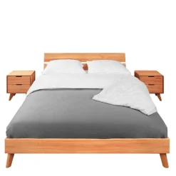 Kernbuche Doppelbett Stenov