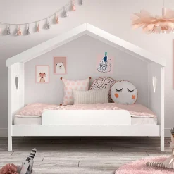 Kinder Einzelbett weiß Ciomore