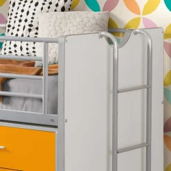 Kinder-Hochbett Orange