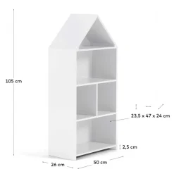 Kinderzimmerregal Lemi
