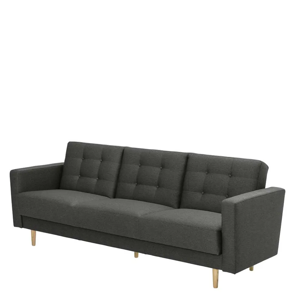 Klappcouch Anthrazit Loytima
