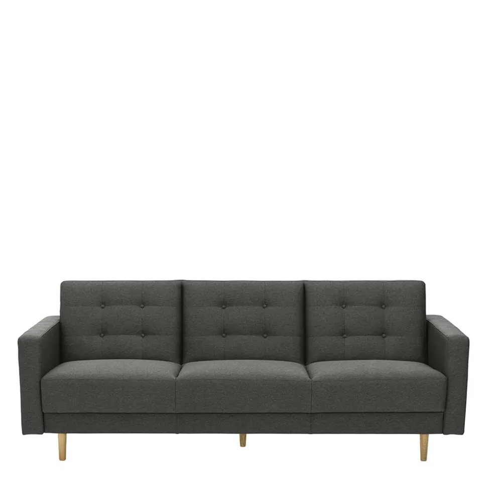 Klappcouch Anthrazit Loytima