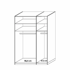 Kleiderschrank Avigano