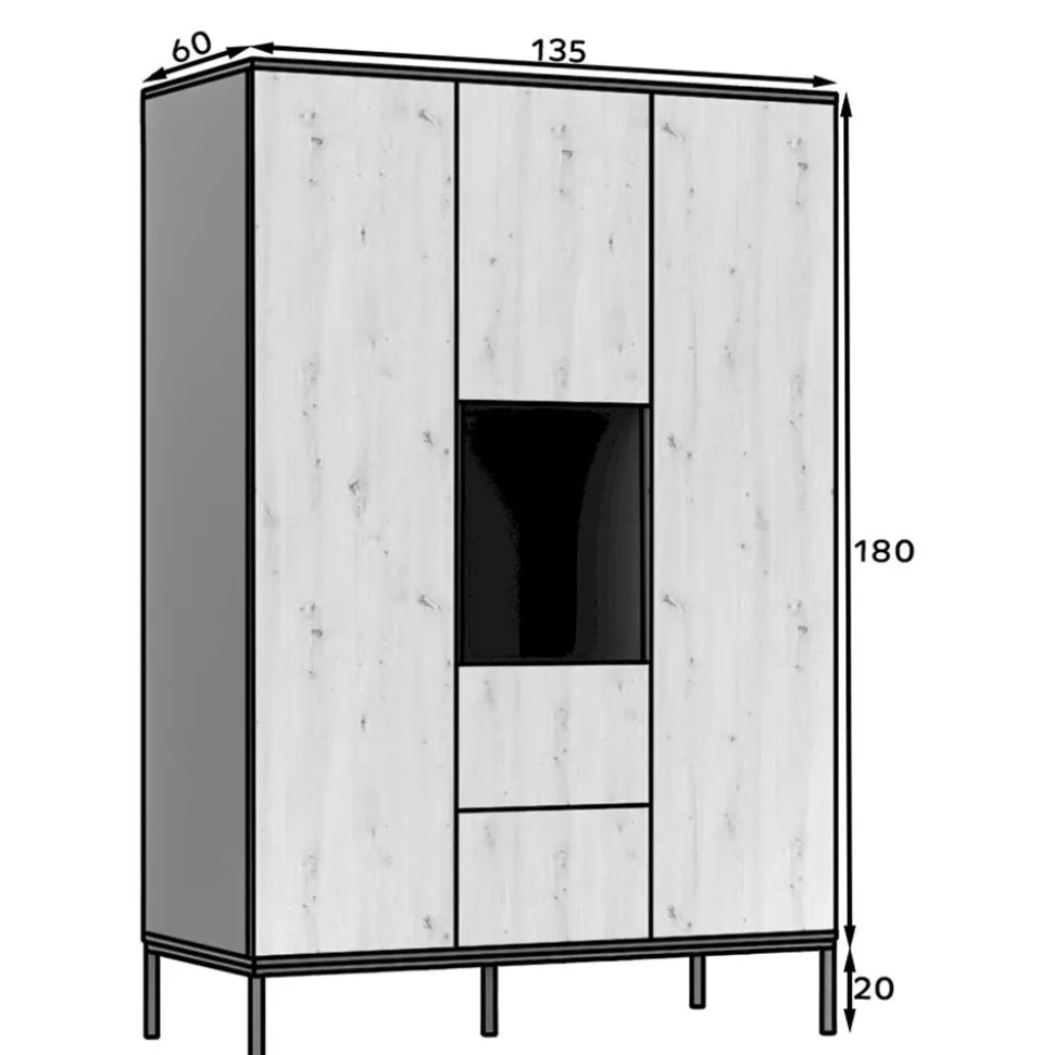 Kleiderschrank Balata
