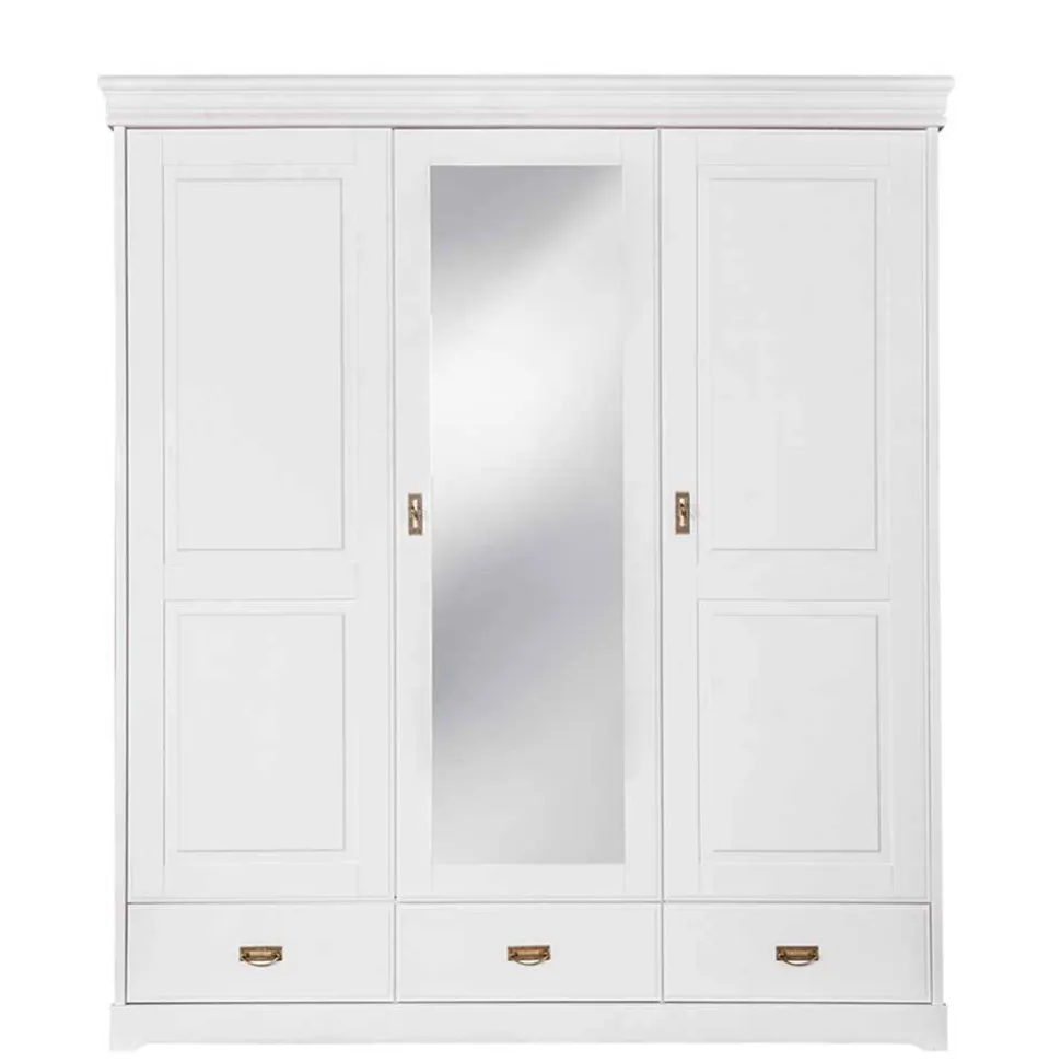 Kleiderschrank Holz Aluko