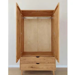 Kleiderschrank Holz Arora