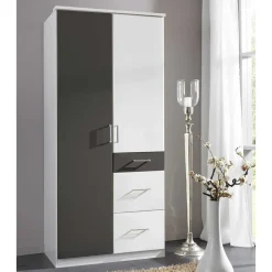 Kleiderschrank mit Schubladen Tolofoa