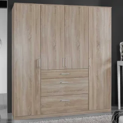Kleiderschrank mit Schubladen Estella