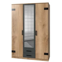 Kleiderschrank mit Spiegel Lilames