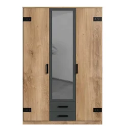 Kleiderschrank mit Spiegel Lilames