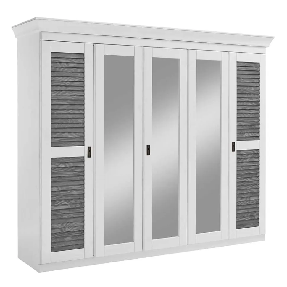 Kleiderschrank teilmassiv Tanydos