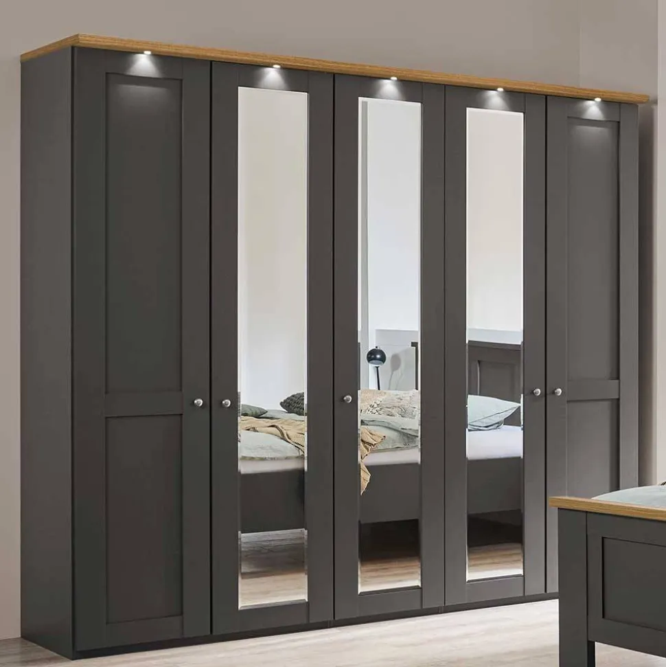 Kleiderschrank 5-türig Bien