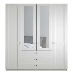 Kleiderschrank weiss Tudana