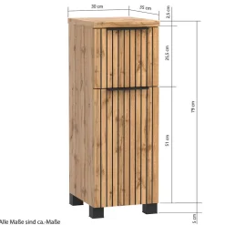 Kleines Badmöbel Set Cadama