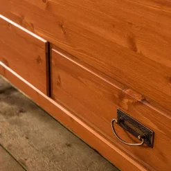 Landhaus Doppelbett Rovert