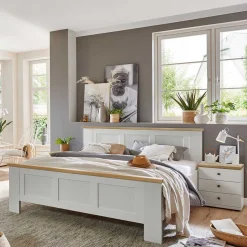 Landhaus Doppelbett Wady
