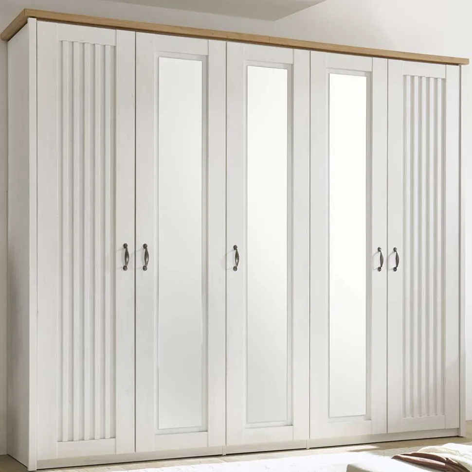 Landhaus Kleiderschrank Drienna