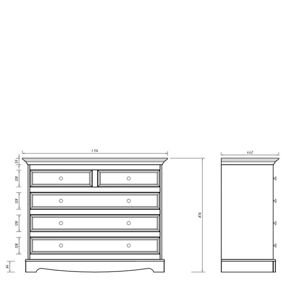 Landhaus Wäschekommode Vomano