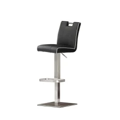 Leder Barhocker Kentos