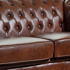 Ledercouch Wengton