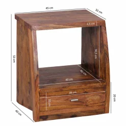 Massiv Nachtschrank Arendal