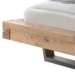 Massivholz Balkenbett Spid